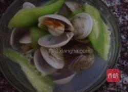 文蛤丝瓜汤的做法图解4