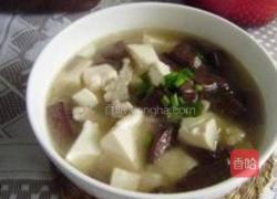 肉丝豆腐猪血汤的做法图解12