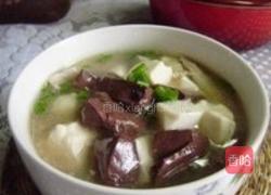 肉丝豆腐猪血汤的做法图解13