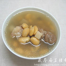 茯苓扁豆猪脊骨汤的做法[图]
