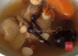 虫草苹果排骨汤的做法图解3