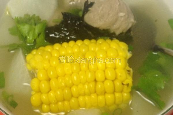 牛肉丸汤