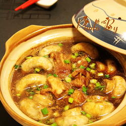 蘑菇肉排煲的做法[图]
