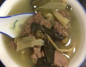 猪肺菜干汤[图]