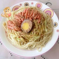 麻汁面的做法[图]