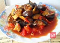 番茄烧茄子的做法图解11