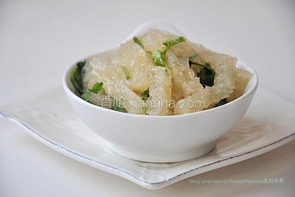 凉拌皮肚