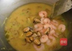 海鲜咖喱饭搭配玉米甜奶油的做法图解10