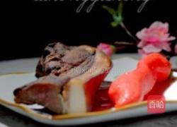 鲜蚕豆炒腊肉的做法图解2