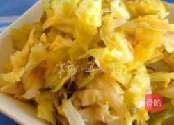 家庭自制清新小酸菜的做法图解3