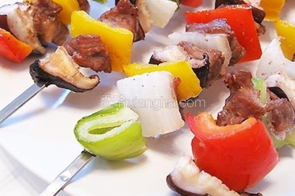 什锦烤肉串