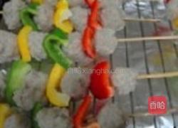 日式照烧鱼丸串的做法图解3