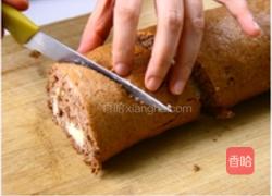 树根巧克力蛋糕卷的做法图解10