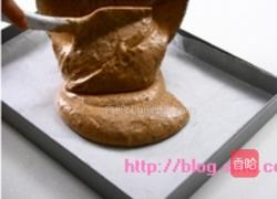 树根巧克力蛋糕卷的做法图解6
