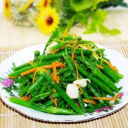 蒜头炒瓜远的做法[图]