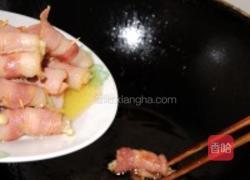 牛肝菌风味培根卷的做法图解6