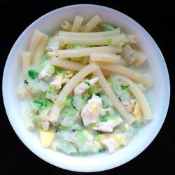 鲜奶蔬菜通心粉的做法[图]