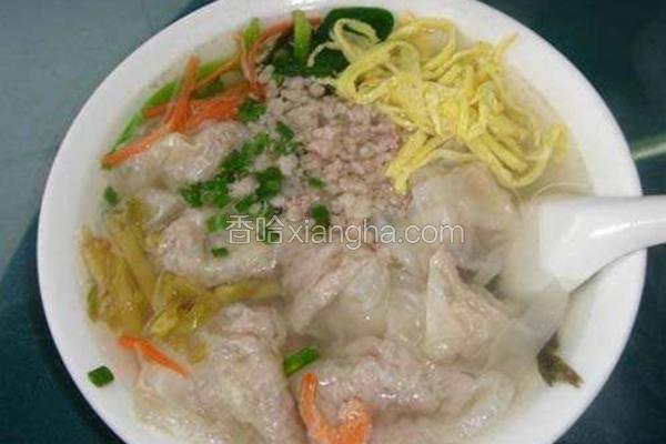 温州鲜肉馄饨