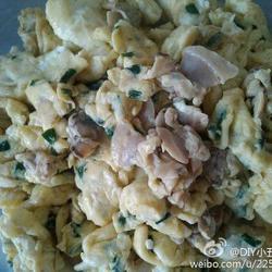 蚊蛤炒鸡蛋的做法[图]