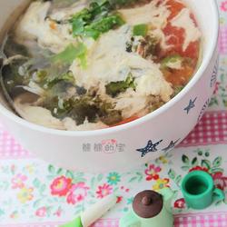 番茄生菜蛋花汤的做法[图]