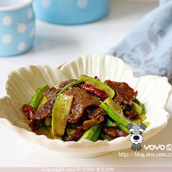 牛肉炒青瓜的做法[图]