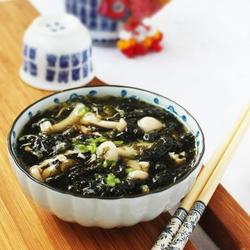 紫菜鲜菇汤的做法[图]