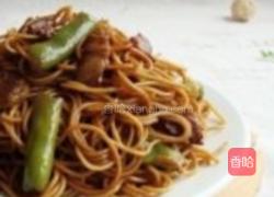酱香扁豆焖面的做法图解11
