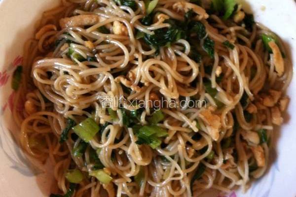 鸡丝炒面