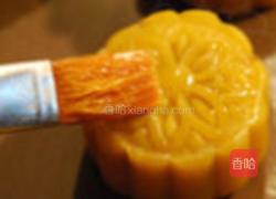 日式桃山黄金皮/紫米皮月饼的做法图解14