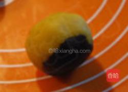 日式桃山黄金皮/紫米皮月饼的做法图解5