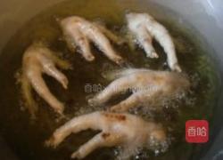 蚝豉蒸凤爪的做法图解3