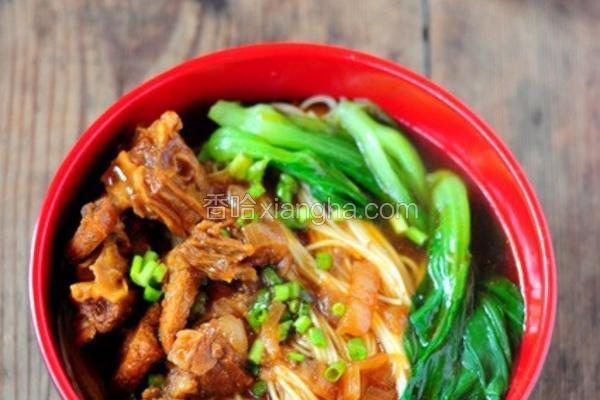 红烧牛肉面