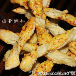 咸香杏仁酥条的做法[图]