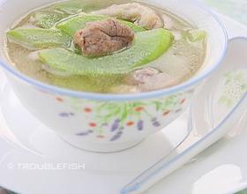 白瓜滚瘦肉汤[图]