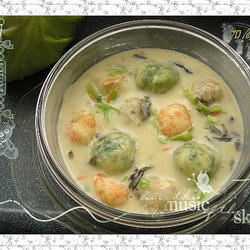 豆腐圆子豆浆锅的做法[图]