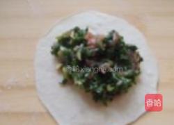 荠菜猪肉包的做法图解4
