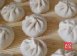 荠菜猪肉包的做法图解5