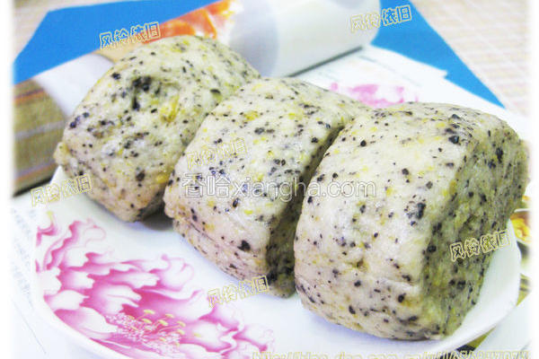 黑豆馒头