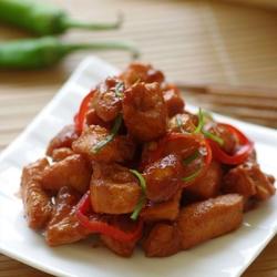 甜辣鸡球的做法[图]