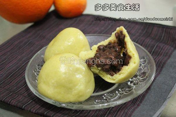 黄米面粘豆包
