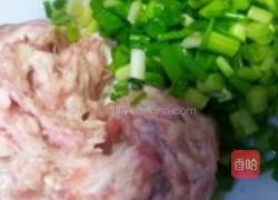 枸杞菜鲜肉丸汤的做法图解1