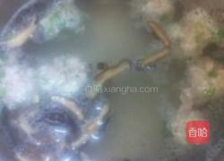 枸杞菜鲜肉丸汤的做法图解3