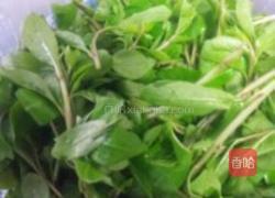 枸杞菜鲜肉丸汤的做法图解4