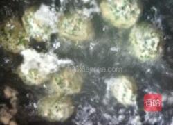 菊花脑肉圆的做法图解2