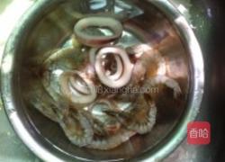 鲜虾鱿鱼披萨的做法图解4