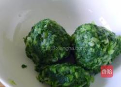 杂面小白菜贴饼子的做法图解7