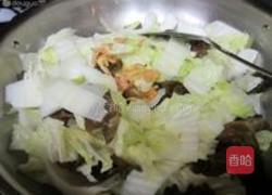 干贝白菜炖粉丝的做法图解4