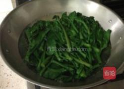 冰镇芥蓝的做法图解1