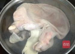 榴莲壳煲猪肚的做法图解4