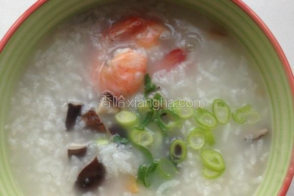 香菇海鲜粥
